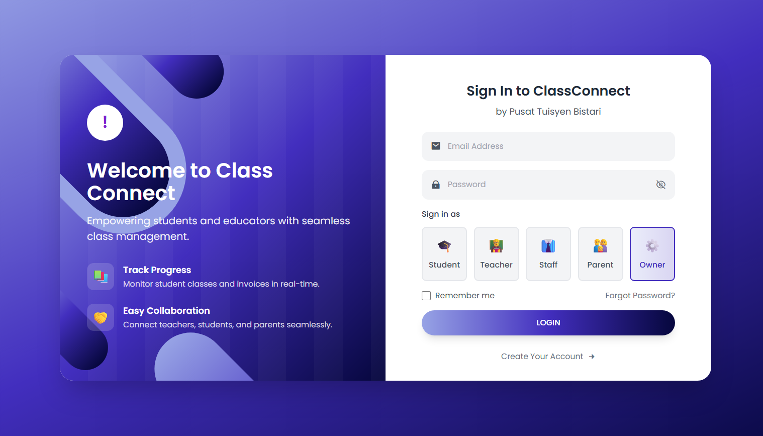 ClassConnect Screenshot